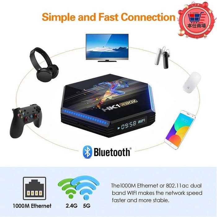 hk1 rbox r2 ddr4  tv box android 11 rk3566  1000m