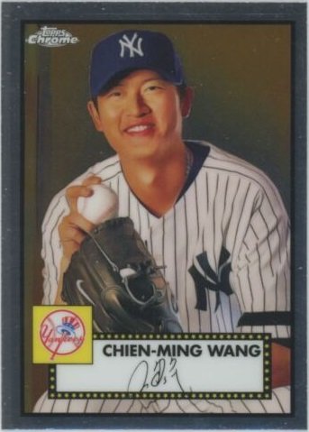 王建民漂亮最新版本金屬卡 2021 Topps Chrome Platinum