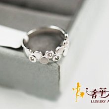 ＊奢華大道國際精品＊【J0161】Just Diamond 鉑金設計款戒指