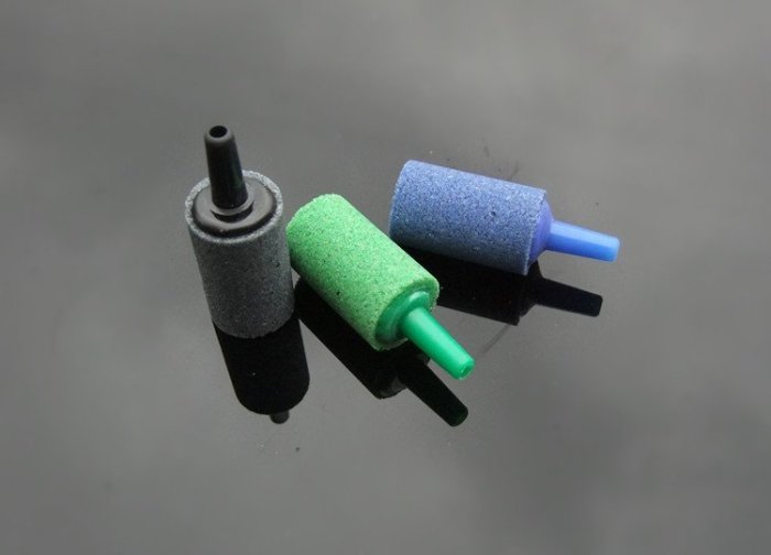 職人工具 水族用品  圓柱型-氣泡石 (S) 2.5cm x1.2 cm  橡膠風管 風管 氣管 打氣管