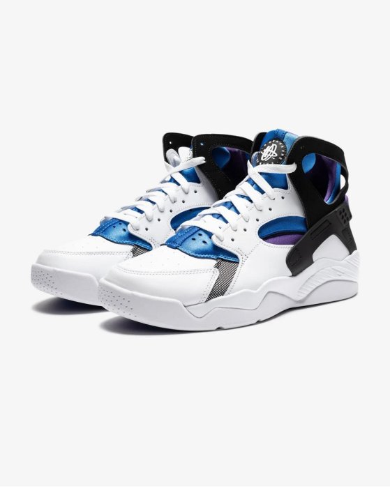 NIKE AIR FLIGHT HUARACHE 藍紫黑白FD0183-101。太陽選物社