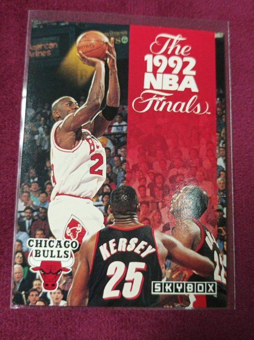 1992 Skybox NBA Finals Michael Jordan #314