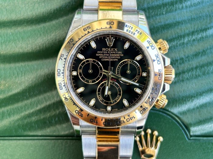 飛馬當舖 ROLEX 勞力士 2016保單 Daytona 116503 迪通拿 黑色面盤 計時碼錶 9成5新 40mm