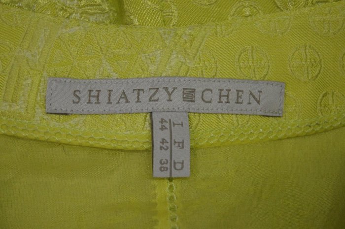 夏姿 SHIATZY CHEN 黃色短外套          只賣   11500