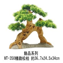 微笑的魚水族☆【仿真松柏水草樹 MT-350】日式庭園造景風.☆造景裝飾小物波麗纖維製品.飾品