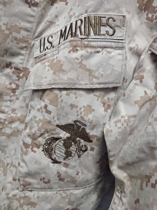 美軍公發MCCUU陸戰隊數位沙漠迷彩上衣 USMC/MARPAT/Marine/#0783~直購含運