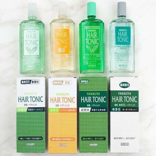 神馬小鋪～供應日本正品柳屋YANAGIYA HAIR TONIC 生髮液髮根營養液 育髮防脫柳屋營養液240ml