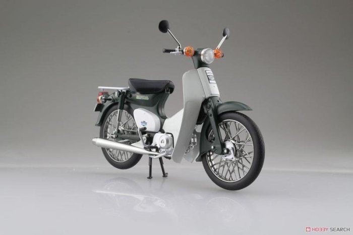 參號倉庫 青島 AOSHIMA 1/12 本田 機車 Super Cub 50 藍色 綠色兩款分售 SHF FIGMA