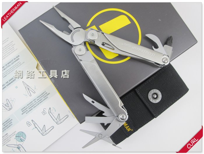 網路工具店『LEATHERMAN CURL 多功能工具鉗-金屬銀色』(型號 832932)