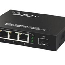 B627，網路光電轉換器，1埠SFP+4埠RJ45，1000M，DJS-SFP104G，瑞欣高雄監視器，免費現場估價