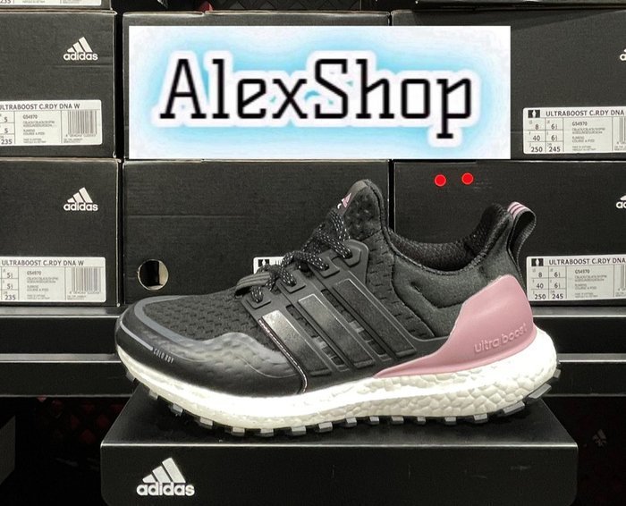 艾力克斯 ADIDAS ULTRABOOST C.RDY DNA 女 G54970 黑紫 BOOST 慢跑鞋 重8