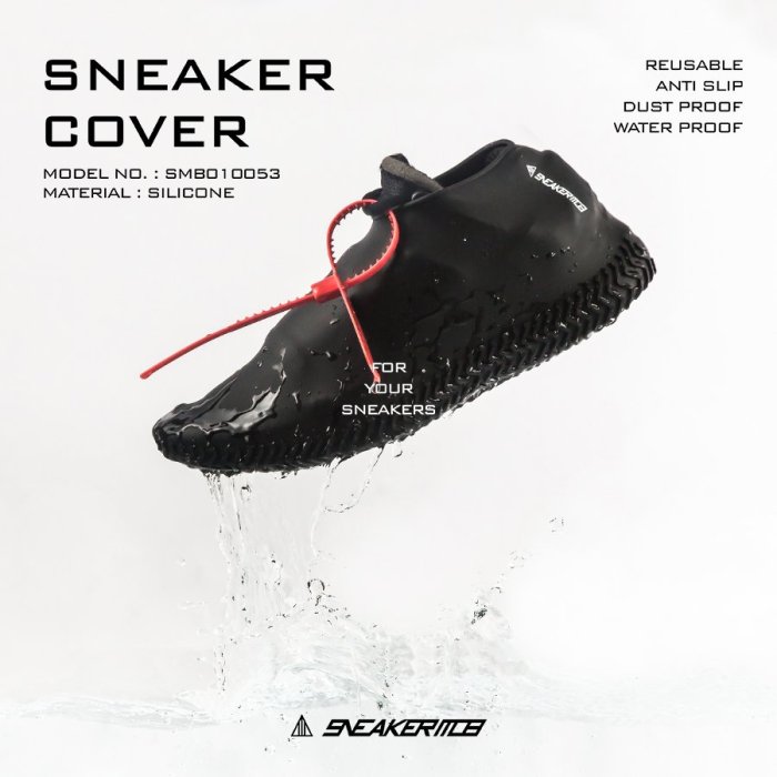 【高冠國際】SNEAKER MOB SNEAKER COVER 防水鞋套/ 雨鞋套 止滑 雨鞋  防水 彈性