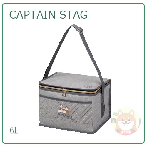 【現貨】日本 CAPTAIN STAG 鹿牌 DISNEY 奇奇蒂蒂 保冷袋 母乳袋 野餐 好收納 6L MA-4046