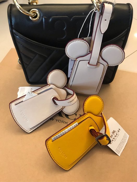 美國代購 coachxDisney 米奇聯名款吊飾