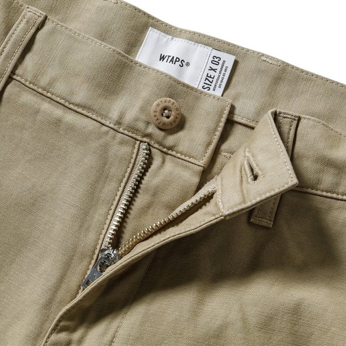 日貨代購CITY】2021AW WTAPS ARMSTRONG TROUSERS COTTON 錐形褲寬版