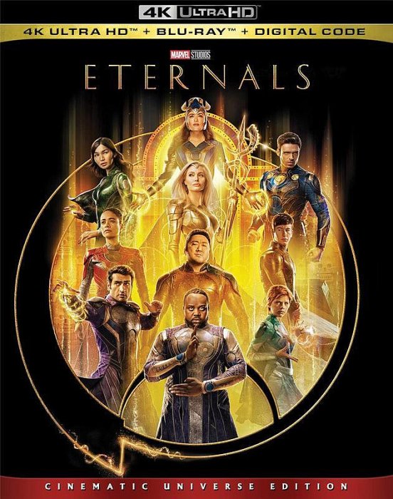 藍光  ( BD ) 永恆族 Eternals 4K UHD  BD (無中文字幕)