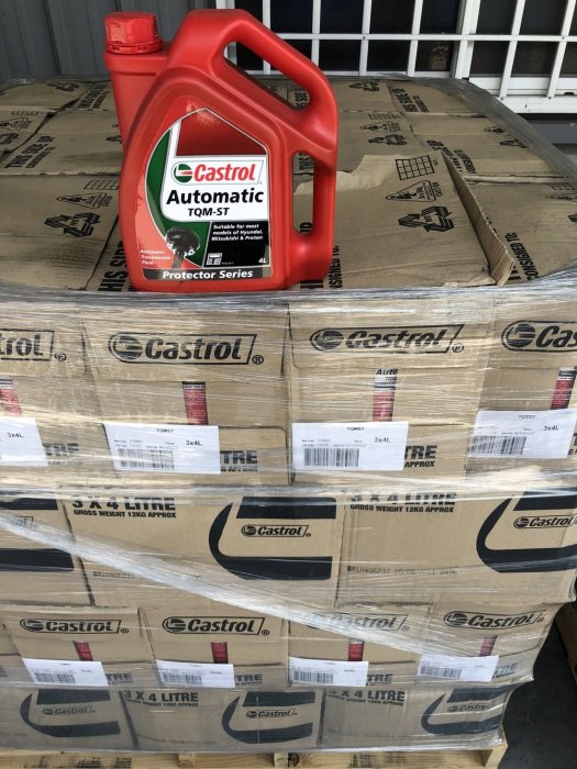 【Castrol 嘉實多】Automatic TQM-ST、自動變速箱機油、4公升/罐裝【二、三號黏度】單買區