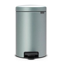 【易油網】【缺貨】BRABANTIA PEDAL BIN 時尚腳踏垃圾桶 12L #113765 (金屬薄荷)