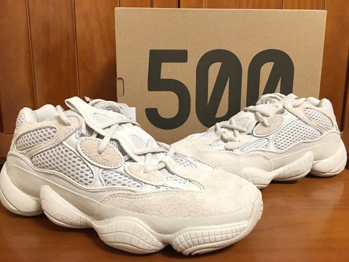 H-Sneaker】全新ADIDAS YEEZY 500 BLUSH 麂皮老爹復古慢跑限量男鞋