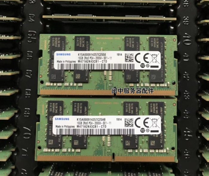 msi微星GP63 GE63 GE73 PS42 酷睿i7 8代16G DDR4 2666筆電記憶體