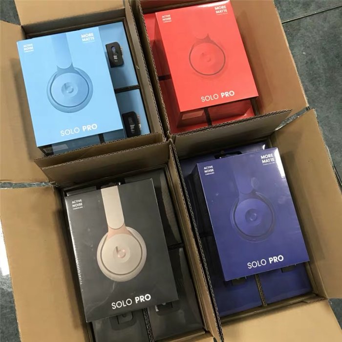 現貨魔音Beats Solo Pro Wireless無線藍芽耳機 耳罩式耳機 運動耳機 降噪耳機 錄音師耳麥 運動耳機