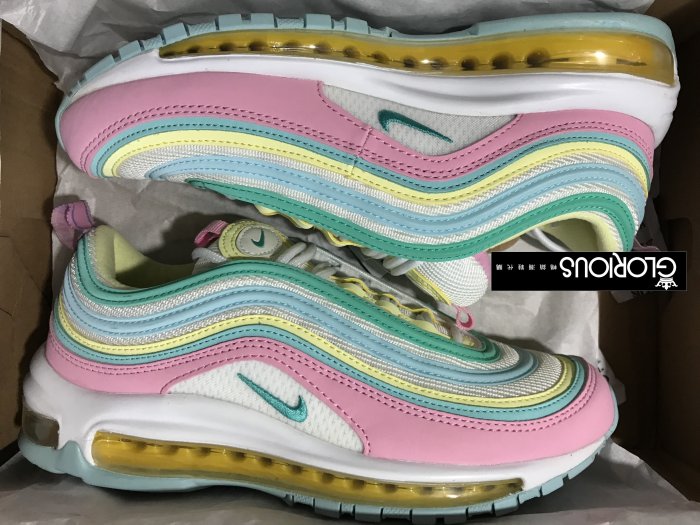 免運 NIKE AIR MAX 97 OG QS 921826-101 白 象牙 灰勾 男女【GLORIOUS潮鞋代購】