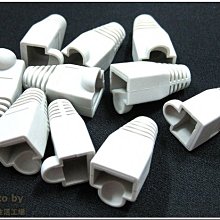 小白的生活工場*RJ45網路水晶頭用保護套~10顆裝