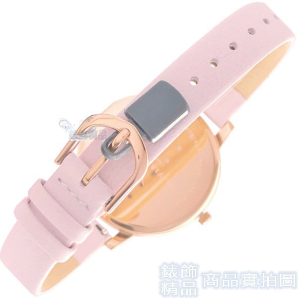 OLIVIA BURTON OB16AR01手錶 法式優雅 花卉雕刻 玫金框 粉色皮帶38mm 女錶【錶飾精品】