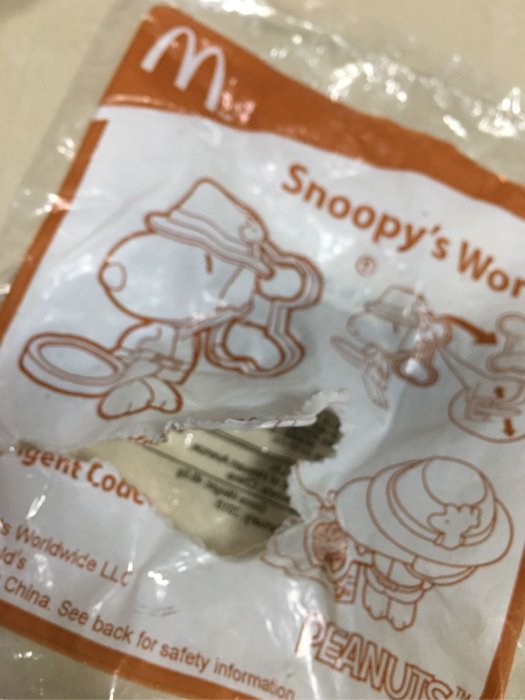 McDonald's麥當勞玩具-SNOOPY’s world神秘特工史努比@早期懷舊童玩公仔玩偶企業娃娃企業寶寶商標收藏柑仔店