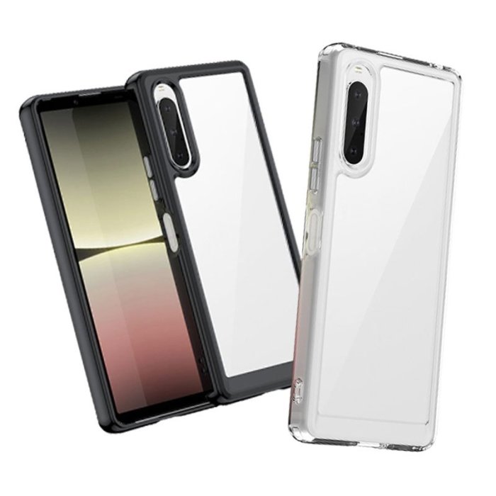 太空雙料防摔殼 Xperia 1/10 V 第五代 耐衝擊 防摔殼 保護套 手機殼 透明殼 裸機質感 矽膠殼 透明背蓋