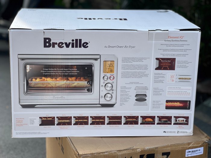 台灣賣家 全新 電烤箱 氣炸鍋 Breville 鉑富 BOV860 頂級家用智能電烤箱烘焙多功能大容量全自動烤爐 烤箱