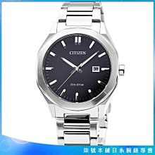 【柒號本舖】 CITIZEN星辰ECO DRIVE光動能鋼帶男錶-黑 # BM7600-81E