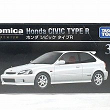 =海神坊=日本空運 Tomica 多美黑盒 PREMIUM 37 本田 CIVIC TYPE R 小汽車玩具車合金模型車