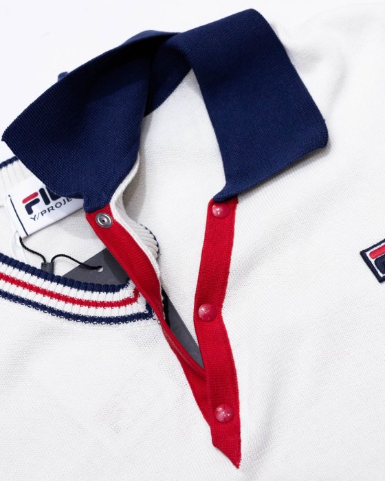 Fila x Y/Project Double Collar Polo.polo衫