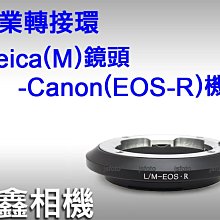 ＠佳鑫相機＠（全新品）LM-EOS(R)專業轉接環 Leica M鏡頭 轉至Canon EOS-R(RF)機身 可刷卡!