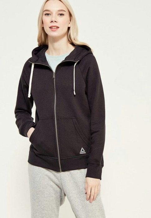 出清特價Reebok新品Elements Zip Hoodie 連帽外套顯瘦BS4115 . | Yahoo