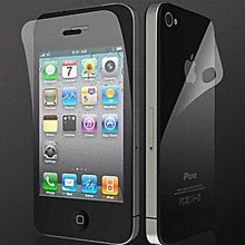 【東京數位】全新一代 APPLE Iphone 4 /4s 蘋果 螢幕 高透膜 全身貼+擦布 前後膜 保護貼 保護膜