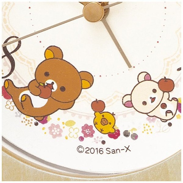 【現貨】日本 SEIKO 精工 Rilakkuma 拉拉熊 懶懶熊 鬧鐘 時鐘 電子音 貪睡功能 木質 CQ148B