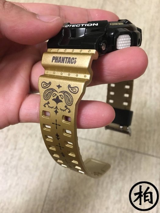 【柏】CASIO G-SHOCK GD-120 x PHANTACI x MJ FRESH GANG 頑童 黑金 變形蟲