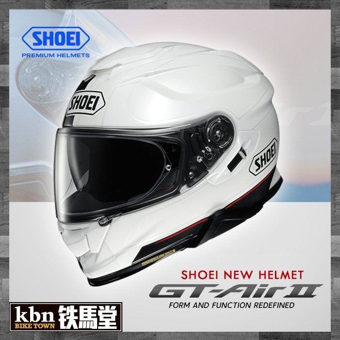 ☆KBN☆鐵馬堂日本SHOEI GT-AIR 2 II 內墨片全罩休旅通勤安全帽通風