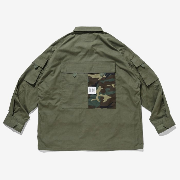 wtaps] JUNGLE 02/LS/COTTON RIPSTOP-