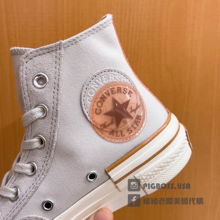 【豬豬老闆】CONVERSE CHUCK 70 HI 米灰 帆布 高筒 休閒鞋 男女 棕A04287C 綠A04286C