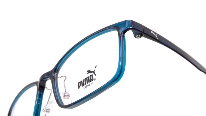 【本閣】PUMA 2013 韓國塑鋼光學方框眼鏡 男女小框藍黑色大臉超輕 超越TR90無感 高度數可有鼻墊 change