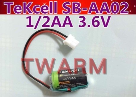 《德源科技》r)原裝韓國進口Tekcell SB-AA02 3.6V 1/2AA電池替代LS14250