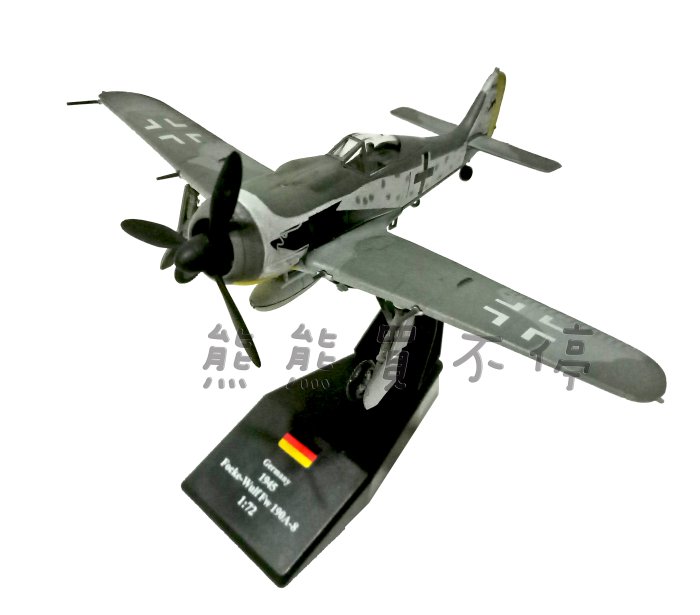 [在台現貨] 二戰德軍 Fw190A-8 屠夫之鳥 Fw-190 百舌鳥 戰鬥機 1/72 仿真合金飛機模型 作舊版