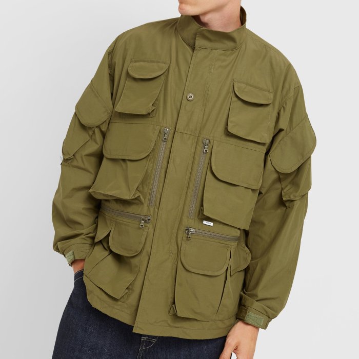 現貨☆HAru☆ WTAPS 20AW MODULAR JACKET NYCO TUSSAH 黑/橄欖綠十袋