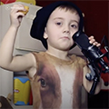 Boy's Heavy Metal Ode to Chicken Nuggets