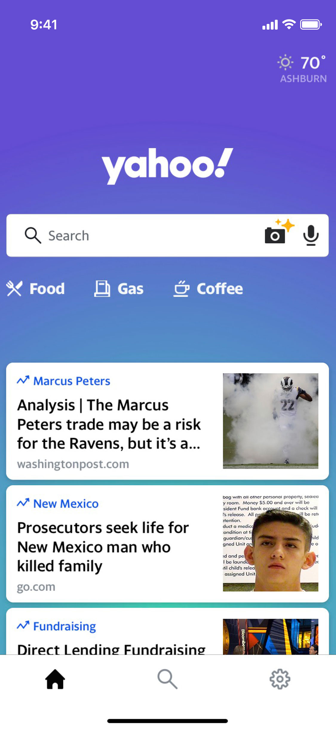 Yahoo Search App Yahoo Mobile