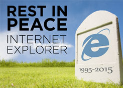 Rest in Peace, Internet Explorer, Dan Tynan