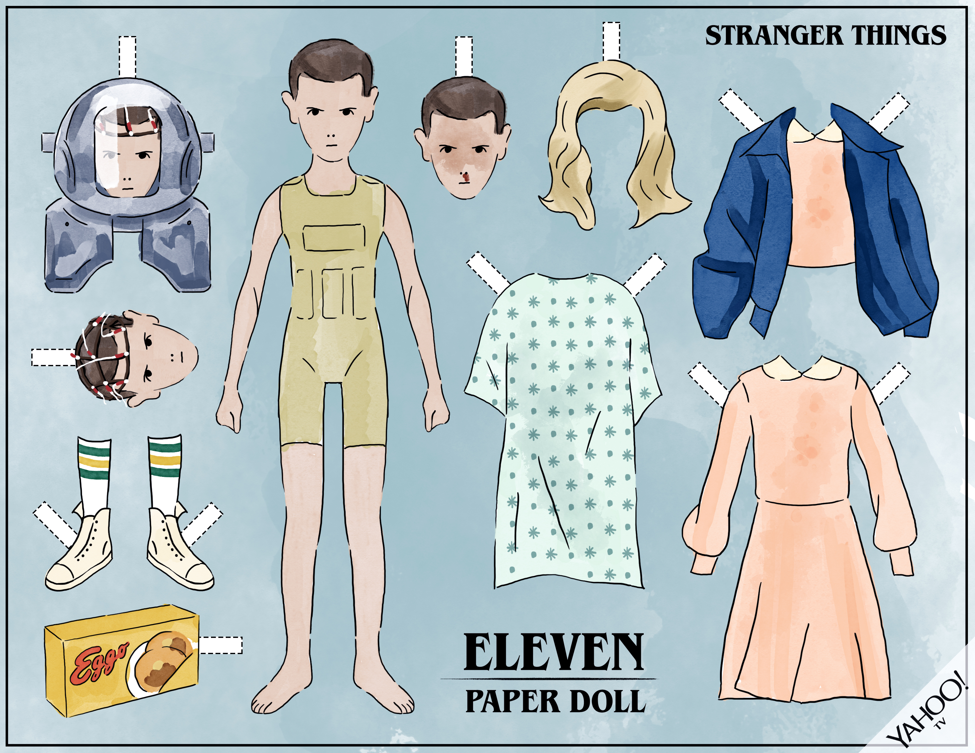 eleven doll stranger things